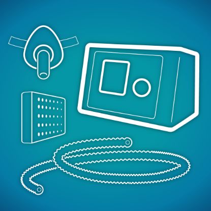 Immagine di Pacchetto Device CPAP/Auto CPAP completo di Maschera e Accessori